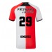 Feyenoord Santiago Gimenez #29 Hjemmedrakt 2024-25 Kortermet